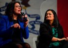 Temsilci Pramila Jayapal, Hamas'ın İsrail'e saldırısını 'Ortadoğu'da devam eden durum' olarak nitelendiriyor gibi görünüyor