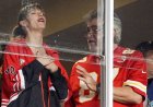 Travis ve Jason Kelce, Taylor Swift'in babalarıyla tanışmasıyla ilgili şaka yapıyor; Chiefs'in yıldızı güvenlik görevlisinin zorlamasını yalanladı