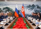 Rusya ve Kuzey Kore yetkilileri, Batı'nın silah anlaşmasına ilişkin şüpheleri üzerine Pyongyang'da 2 günlük zirveye katıldı
