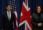 Kamala Harris ve İngiltere'den Rishi Sunak'ın, Başkan Yardımcısı'nın Londra Yapay Zeka Zirvesi gezisi sırasında İsrail ve Ukrayna'yı görüşeceği bildirildi