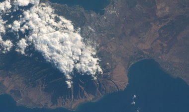 Maui'deki orman yangınları Uluslararası Uzay İstasyonu'ndan görüldü