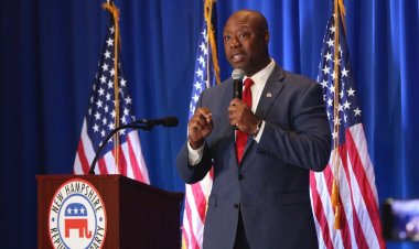 Giderek 'sinirlenen' Tim Scott, Hamas'ın İsrail'e saldırısının ardından GOP rakipleri Biden'a saldırdı
