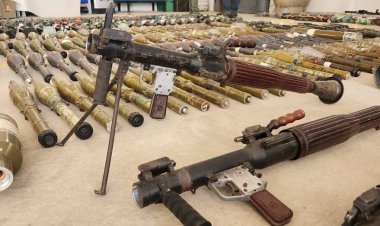 IDF, terör grubunun İsrail'e saldırısı sırasında Hamas'tan silah deposu ve malzeme ele geçirdi
