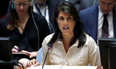 GEÇİŞ: Nikki Haley, Birleşmiş Milletler'i Hamas'ın İsrail'e yönelik tehdidi konusunda uyardı ve terör grubunu etiketlemeye çalıştı