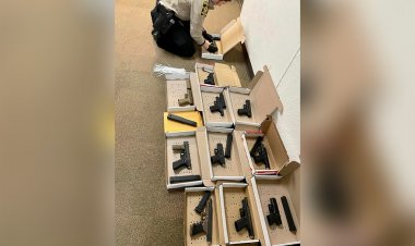 'Airbnb'nin Machinegunbnb'ye dönüştüğü' genç hırsız evin etrafındaki duvarlara saklanmış silahlarla bulundu: polis
