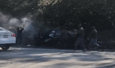 Los Angeles otoyolunda kovalamaca, maskeli haydutların gün ışığında yaptığı küstah soygunla sona erdi: video