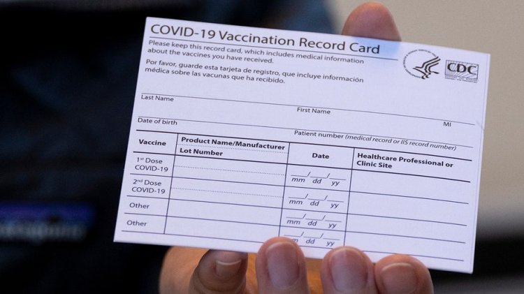 CDC, COVID-19 aşı kartlarının basılmasını durdurdu: pandemik kalıntı