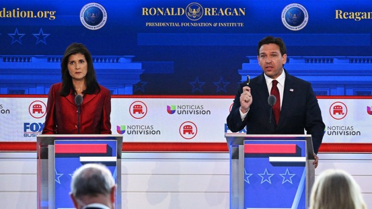 2024 hesaplaşması: DeSantis ve Haley, Trump'ın ardından ikinci sırayı almak için mücadele ediyor