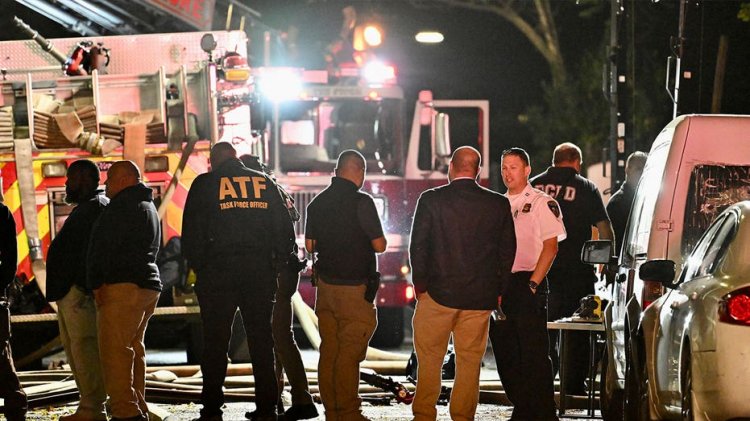 Baltimore itfaiyecisi, birden fazla sıra evi saran büyük yangınla mücadele ettikten sonra öldü