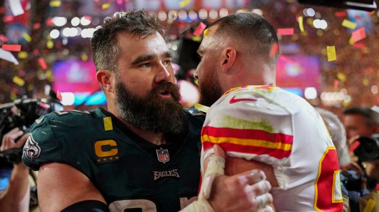 Eagles'tan Jason Kelce, Taylor Swift ile filizlenen romantizmin ortasında kardeşi Travis Kelce için endişelerini dile getiriyor