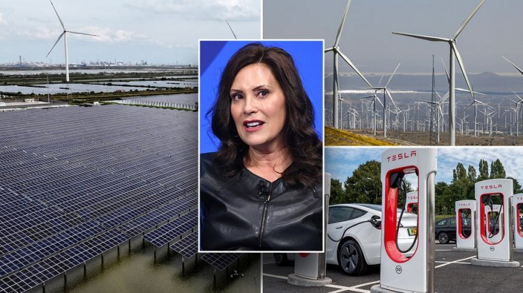 Michigan Demokratları ve Gretchen Whitmer, gelecekteki şebeke istikrarını tehdit eden bir Yeşil Yeni Anlaşma peşinde koşuyor