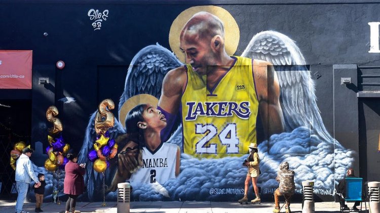 Kobe Bryant'ın Lakers stadyumunun yakınındaki duvar resmi, ev sahibinin kaldırılması yönünde talimat verdikten sonra saklanacak