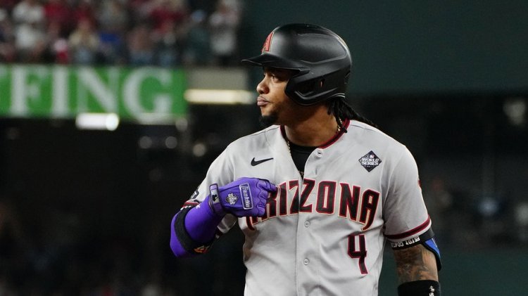 Diamondbacks'ten Ketel Marte, Arizona'nın 2. Maçı Dünya Serisine taşımasıyla MLB tarihini yazıyor