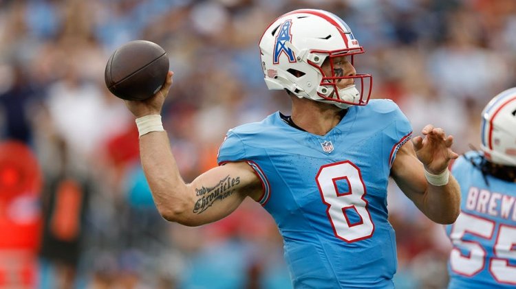 Titans çaylağı Will Levis, NFL'deki ilk maçında Falcons'u yenmek için dört gol atarak parladı
