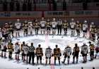 Eski NHL oyuncusunun ölümüyle ilgili soruşturma devam ederken polis görüntüleri inceliyor, tanıklarla konuşuyor