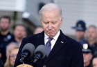 Biden, 18 kişinin ölümüyle sonuçlanan toplu katliamın ardından sakinleri rahatlatmak için Lewiston, Maine'i ziyaret etti: 'Yalnız değilsiniz'