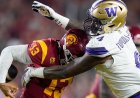 USC'den Caleb Williams, Truva atlarının Washington'a karşı yetersiz kalması nedeniyle ağladı