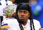 Vikings'ten KJ Osborn, Falcons'a karşı aldığı korkutucu darbenin ardından sahadan çekildi