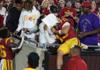 USC'den Caleb Williams maçlardan sonra duygu gösterme konusunda konuşuyor: 'Ben buyum'