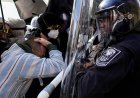 Atlanta'da 'Polis Şehri' olarak adlandırılan alanın yakınında polis ve protestocular çatıştı