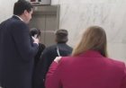 Tlaib, muhabirin İsrail'i yok etme kodu olarak tanımlanan tartışmalı ifadeyle ilgili sorularını yanıtlamayı reddetti