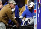 Bills'den Taylor Rapp, korkunç boyun yaralanmasının ardından ambulansta oyundan ayrıldı