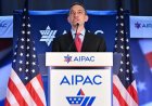Protestocular AIPAC başkanının evini 'bebek katili' suçlamasıyla ve kırmızı boyayla hedef alıyor