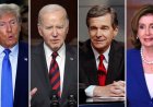 Biden kampanyası müttefikleri Pelosi ve NC Valisi Cooper, Trump'ın 'sağlığınız için geliyor' mesajı veriyor