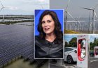 Michigan Valisi Whitmer, fosil yakıtlardan geçişi zorunlu kılan geniş kapsamlı yeşil enerji yasa tasarısını imzaladı