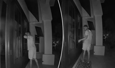İddiaya göre gecekondu yeni evini bulmak için gösterişli mahallede dolaşıyor: video