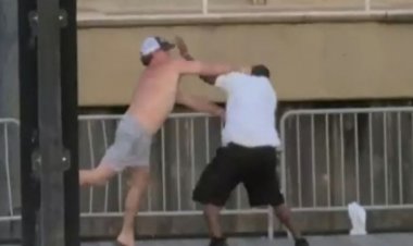 Viral kavga videosunda görülen teknenin ikinci kaptanı Montgomery, Alabama şimdi bir saldırı suçlamasıyla karşı karşıya