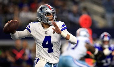 Kovboylar, Dak Prescott'un sezona en iyi başlangıcıyla Giants'ı yerle bir etti