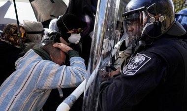 Atlanta'da 'Polis Şehri' olarak adlandırılan alanın yakınında polis ve protestocular çatıştı