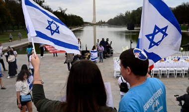 Washington DC'de on binlerce kişi 'İsrail İçin Yürüyüş' yaptı