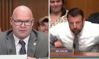 GOP Sen Mullin, sendika patronu Senato duruşmasında neredeyse kavga edecekti: 'Kıçını kaldır'