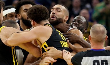 T'Wolves'tan Rudy Gobert, çatışmanın ardından Warriors'ı eleştirdi: 'Bu sadece palyaço davranışı'