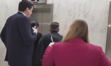 Tlaib, muhabirin İsrail'i yok etme kodu olarak tanımlanan tartışmalı ifadeyle ilgili sorularını yanıtlamayı reddetti