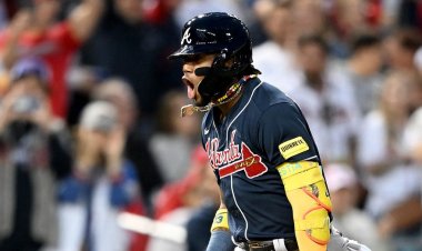 Braves'ten Ronald Acuña Jr, Dodgers oyuncularını geride bırakarak kariyerinin ilk MVP'sini kazandı