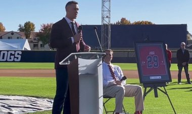 Aaron Judge, formanın emeklilik töreninde Fresno State'in büyük ligdeki başarısını takdir etti