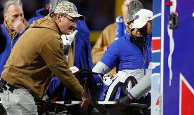 Bills'den Taylor Rapp, korkunç boyun yaralanmasının ardından ambulansta oyundan ayrıldı