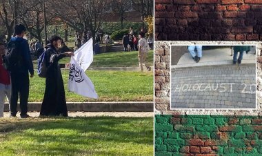 Fox News 'Antisemitizm Açığa Çıktı' Bülteni: 'Holokost 2.0', üniversite kampüsünde 'intifada devrimi' çağrısı yapıyor