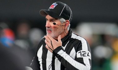 Jets'in oyuncusu hakemin yüzüne vurarak oyundan atıldı ve kanlar içinde kaldı