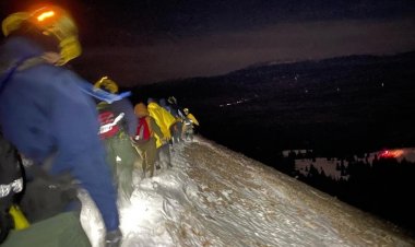 5 kişilik aile, sıcaklıkların hızla düştüğü Colorado dağlarında dramatik bir şekilde kurtarıldı