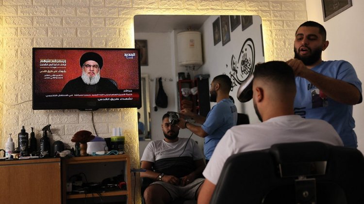 Hizbullah lideri Hamas'ın 'kahramanca' terör saldırısını övdü ve İsrail'e karşı mücadeleyi genişletmekle tehdit etti