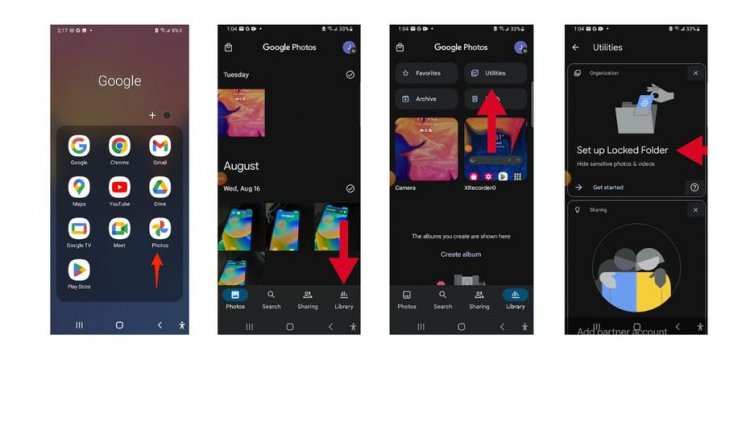 Android'deki fotoğraflar meraklılardan nasıl gizlenir?