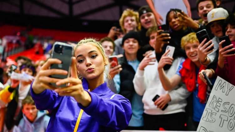 Olivia Dunne: Güvenlik görevlisi geçen sezonki olaydan sonra LSU jimnastik takımıyla birlikte seyahat ediyor