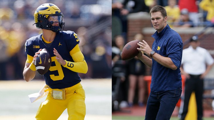 Michigan yıldızları ve mezunu Tom Brady, Jim Harbaugh'un cezasına tek kelimeyle yanıt verdi