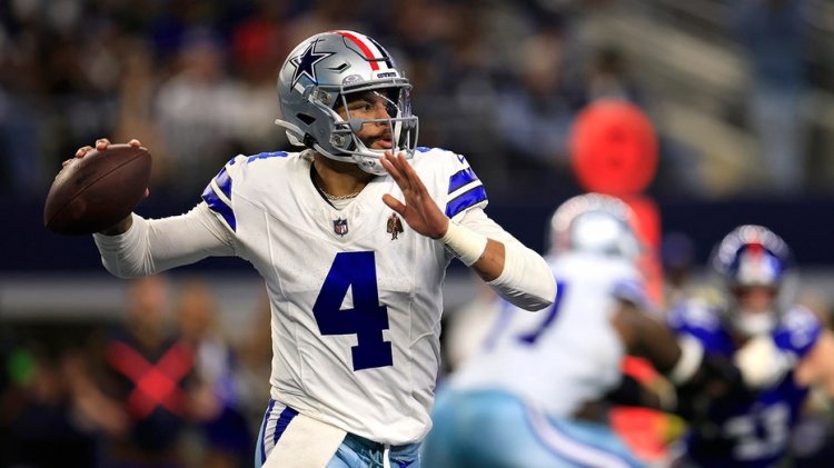 Kovboylar, Dak Prescott'un sezona en iyi başlangıcıyla Giants'ı yerle bir etti