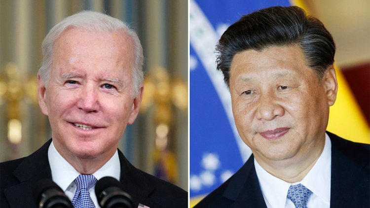 Çinli Xi ve Biden, tüm malzemeleriyle dev bir 'hiçbir şey olmayan burger' pişiriyor