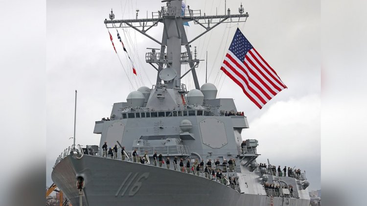 ABD Donanması destroyeri, Kızıldeniz'de Yemen'den gelen insansız hava aracını düşürdü
